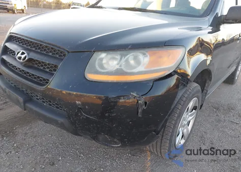 2009 Hyundai Santa Fe Gls z USA, uszkodzony, nr VIN 5NMSG73D39H265228